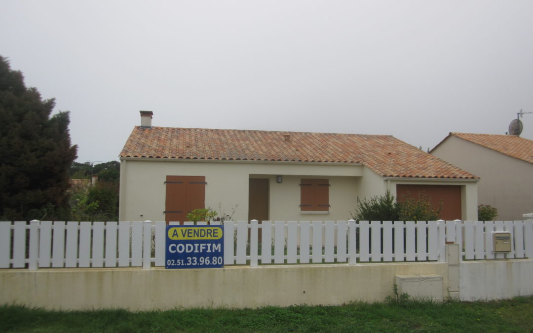 Vendue ! Maison individuelle avec terrain clos paysager